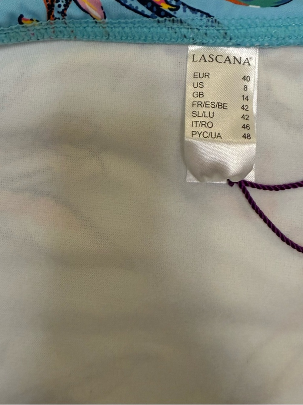 Lascana Women's Hibiscus Print Underwire Bikini Top & Bikini Bottoms NWT - Picture 11 of 16